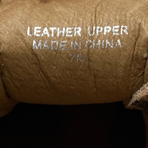 J/Slides Women's Slip On Sneakers Shoes Brown Casual Leopard Print Leather 7 M - Picture 7 of 10